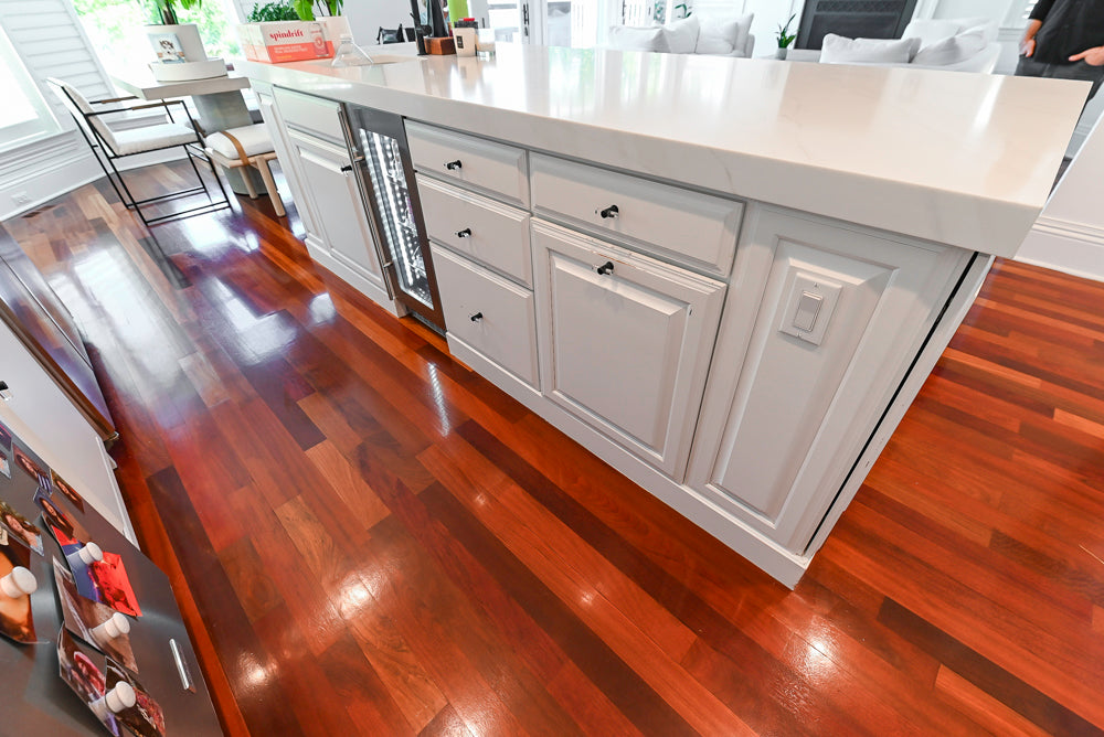 "The Kensington" Traditional White Kitchen with Island & Appliances