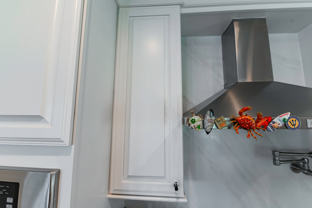 "The Kensington" Traditional White Kitchen with Island & Appliances