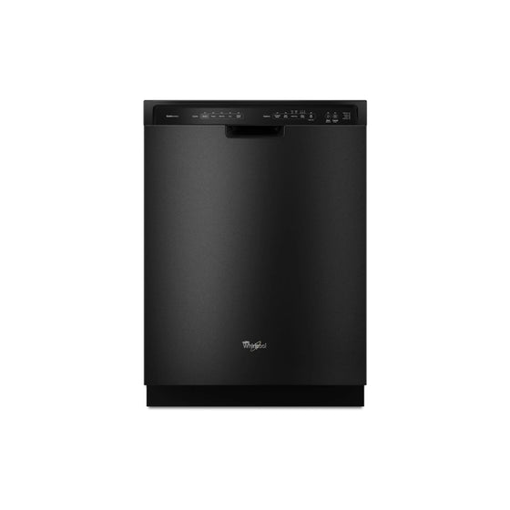 Whirlpool WDF750SAYB 24" Black Full Console Dishwasher