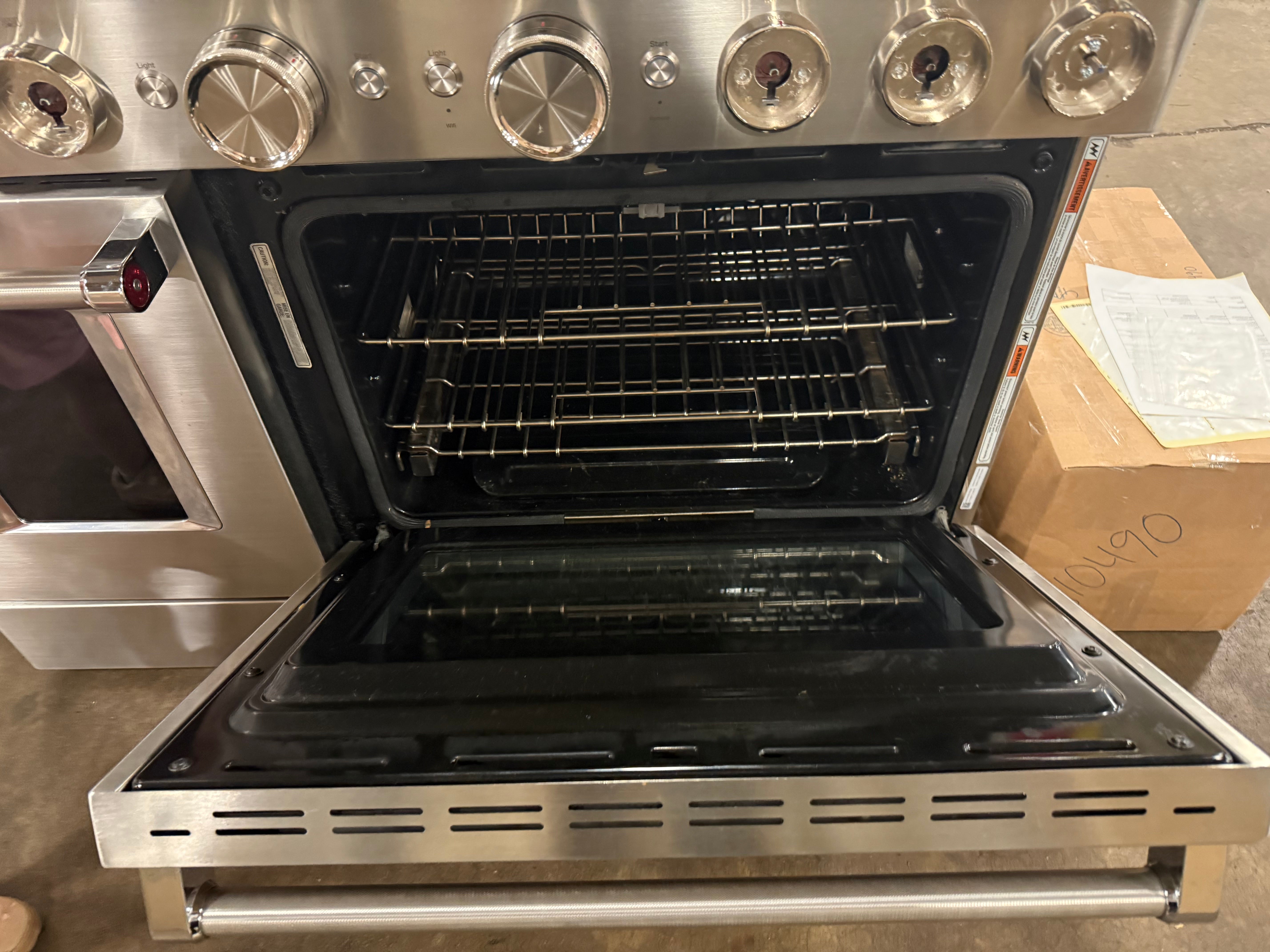 KitchenAid KFGC558JSS 48" Stainless Steel Gas Range