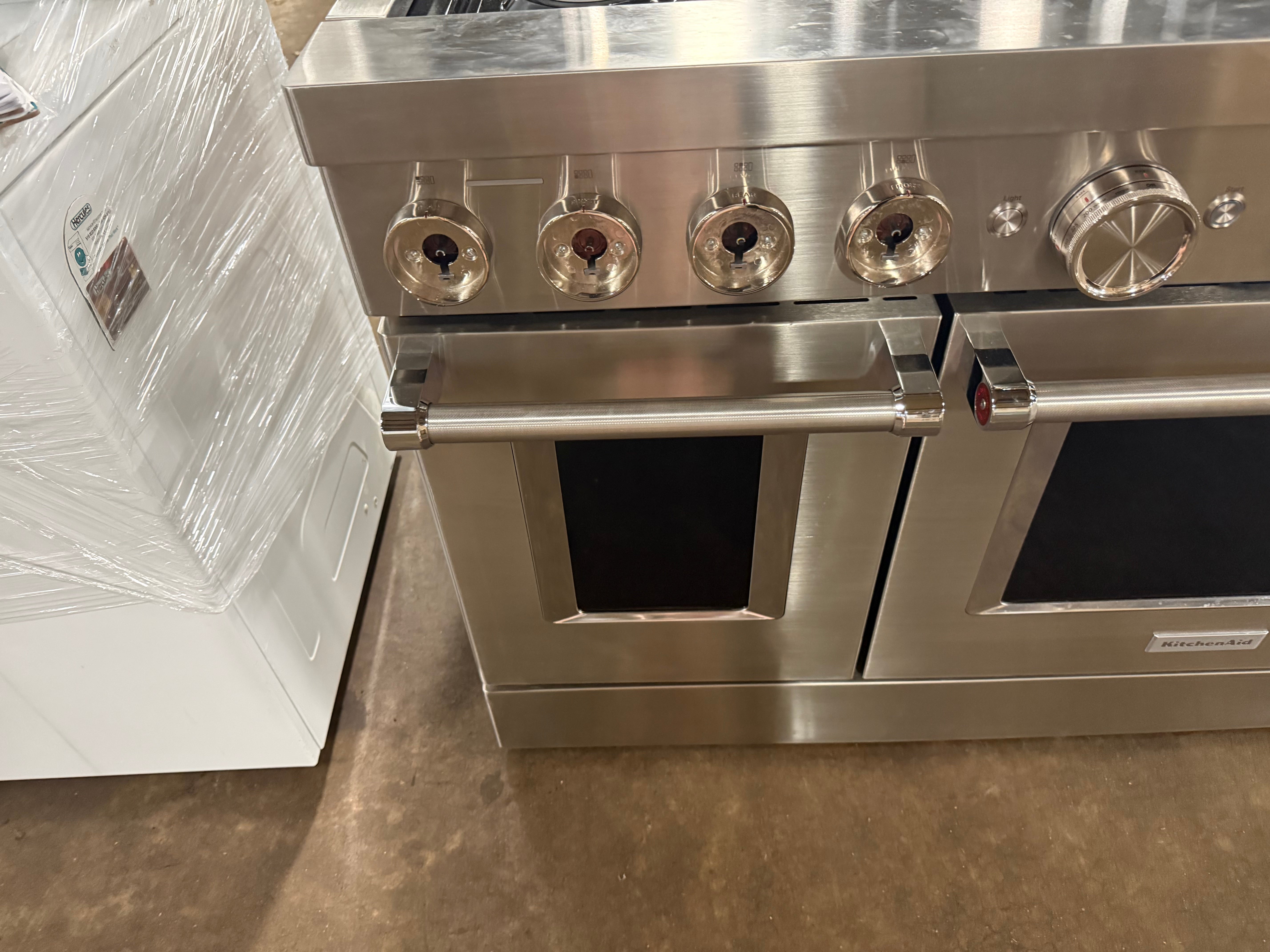 KitchenAid KFGC558JSS 48" Stainless Steel Gas Range