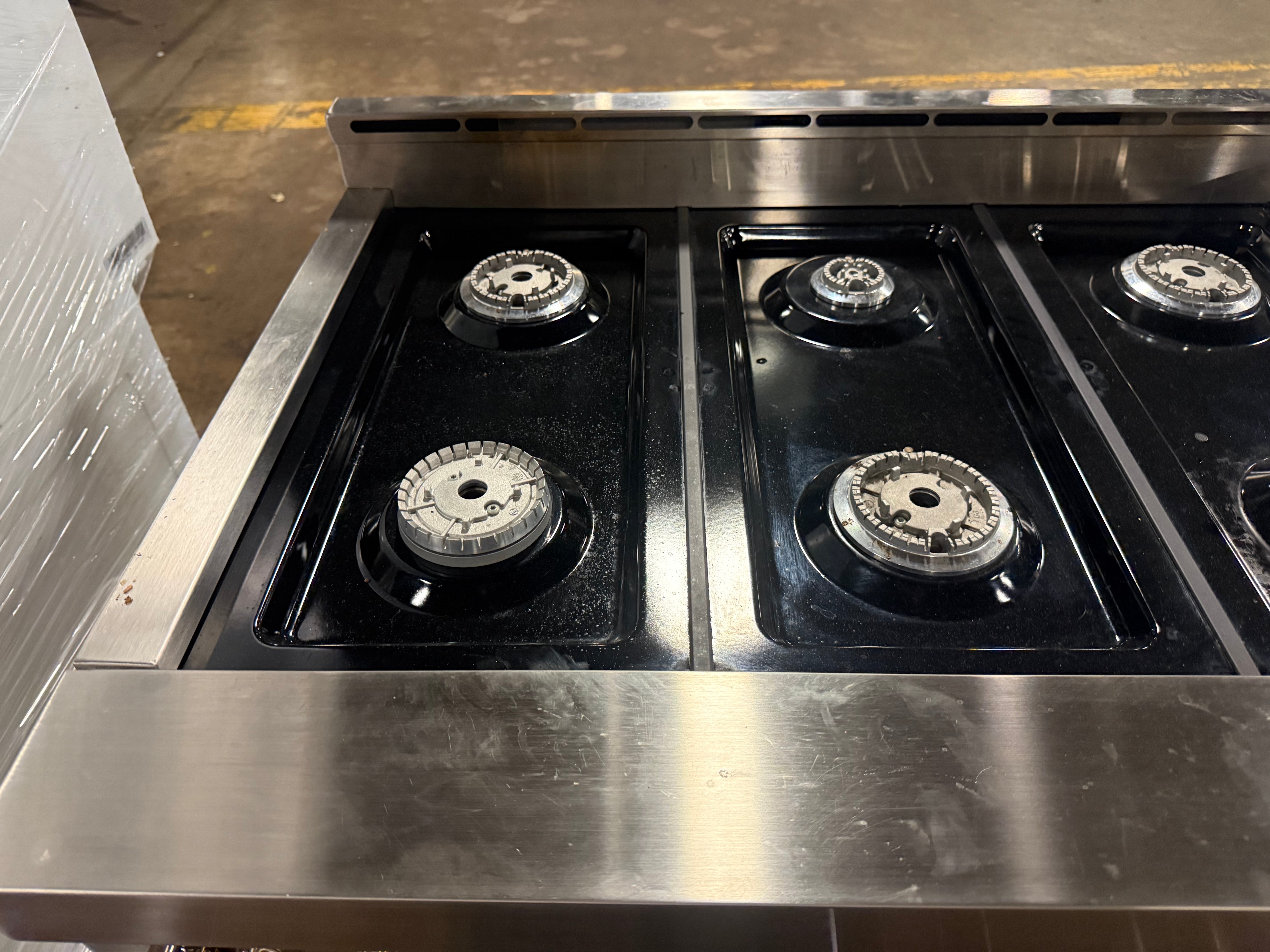 KitchenAid KFGC558JSS 48" Stainless Steel Gas Range