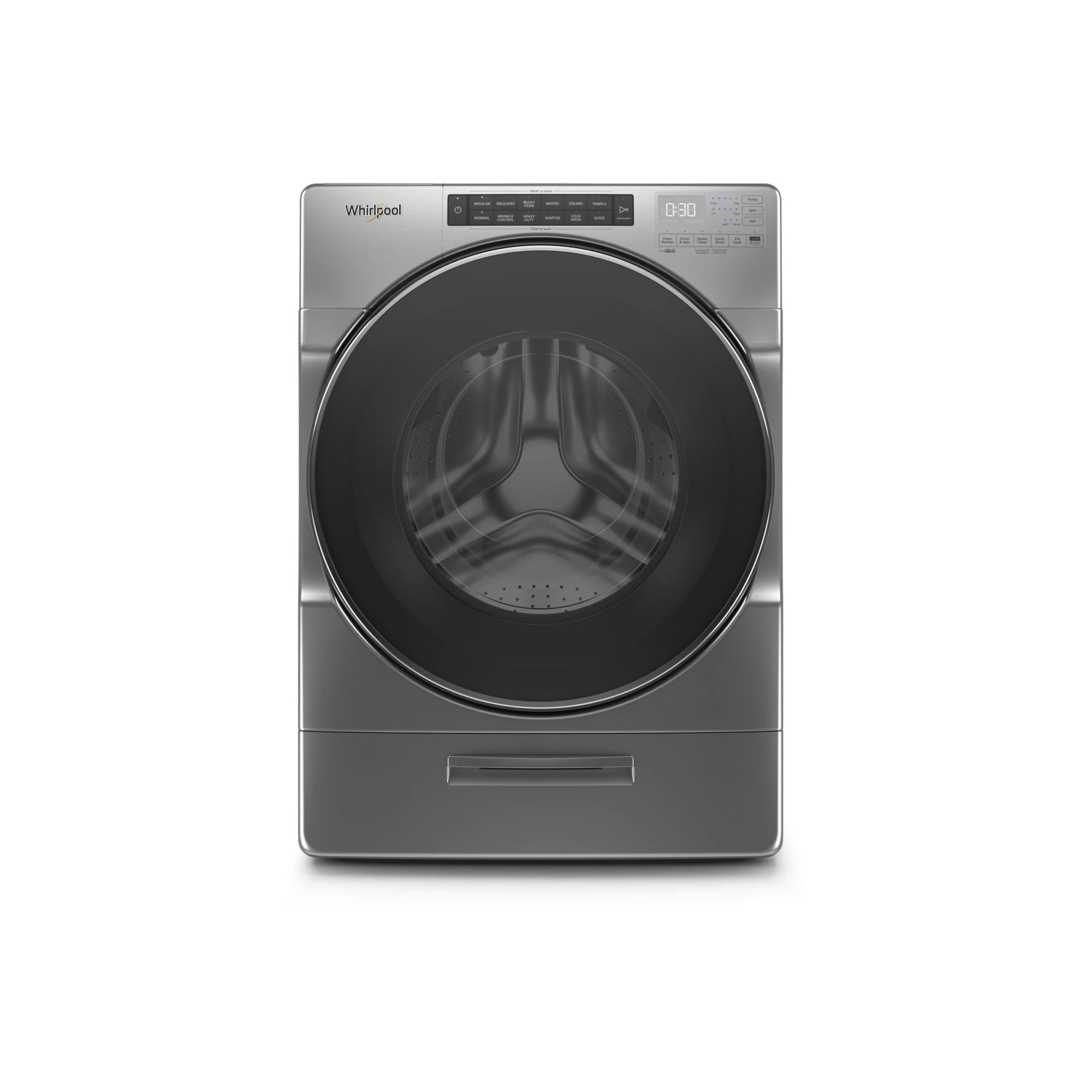 Whirlpool WFW6620HC 27" Chrome Shadow Front Load Washer