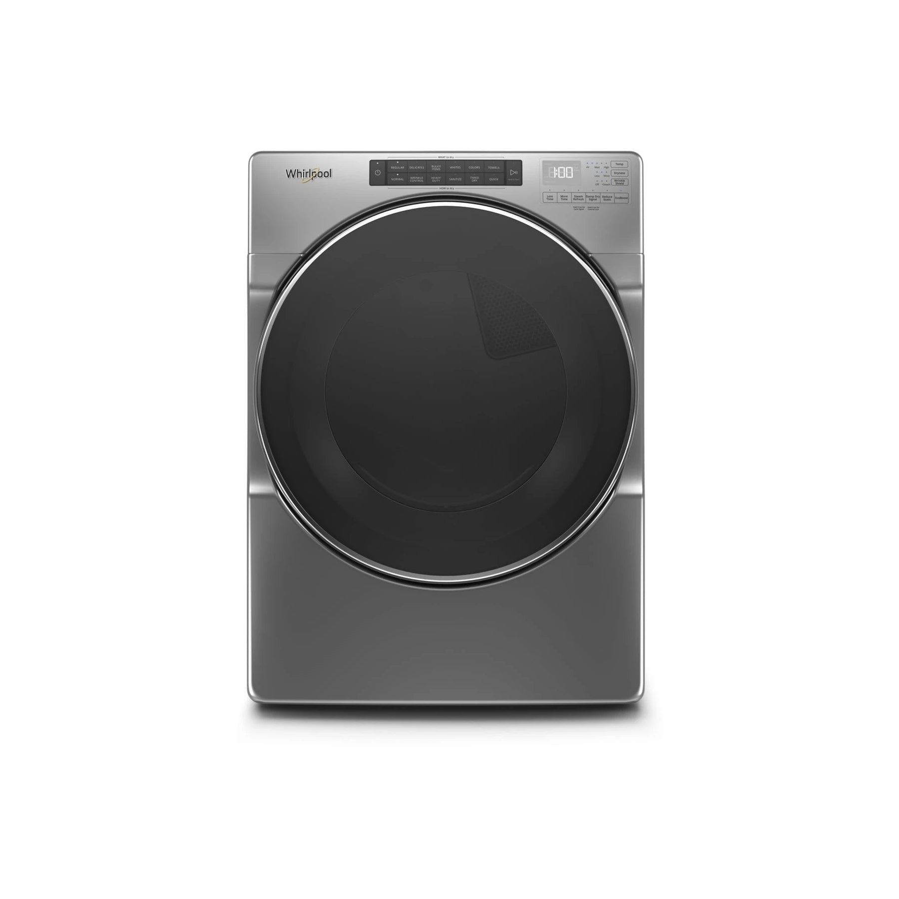 Whirlpool WGD6620HC 27" Chrome Shadow Gas Dryer