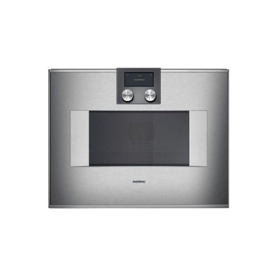 Gaggenau 400 Series BM451710 24" Stainless Steel Built-in Microwave Oven