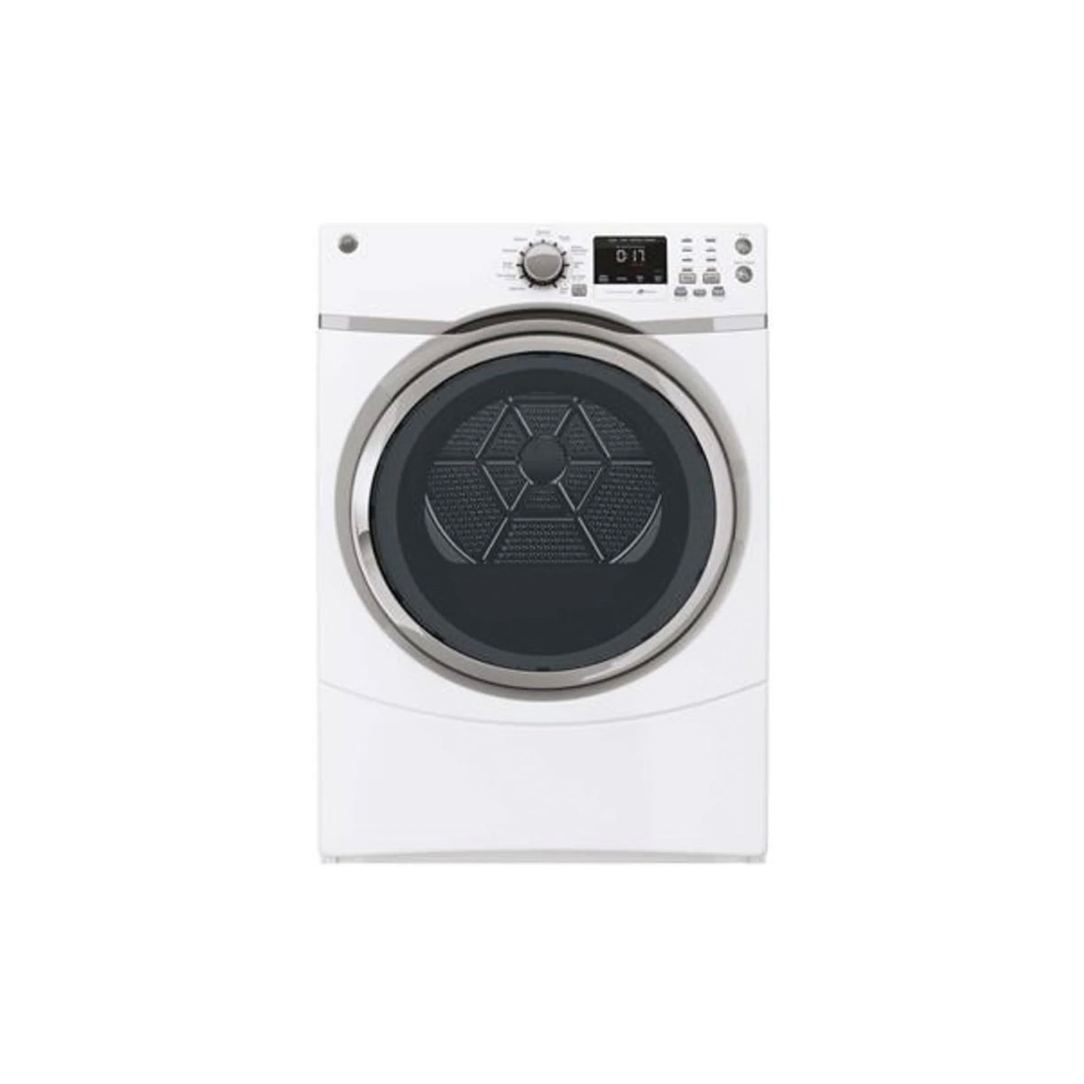 GE GFDS170EHWW 27" White Electric Dryer
