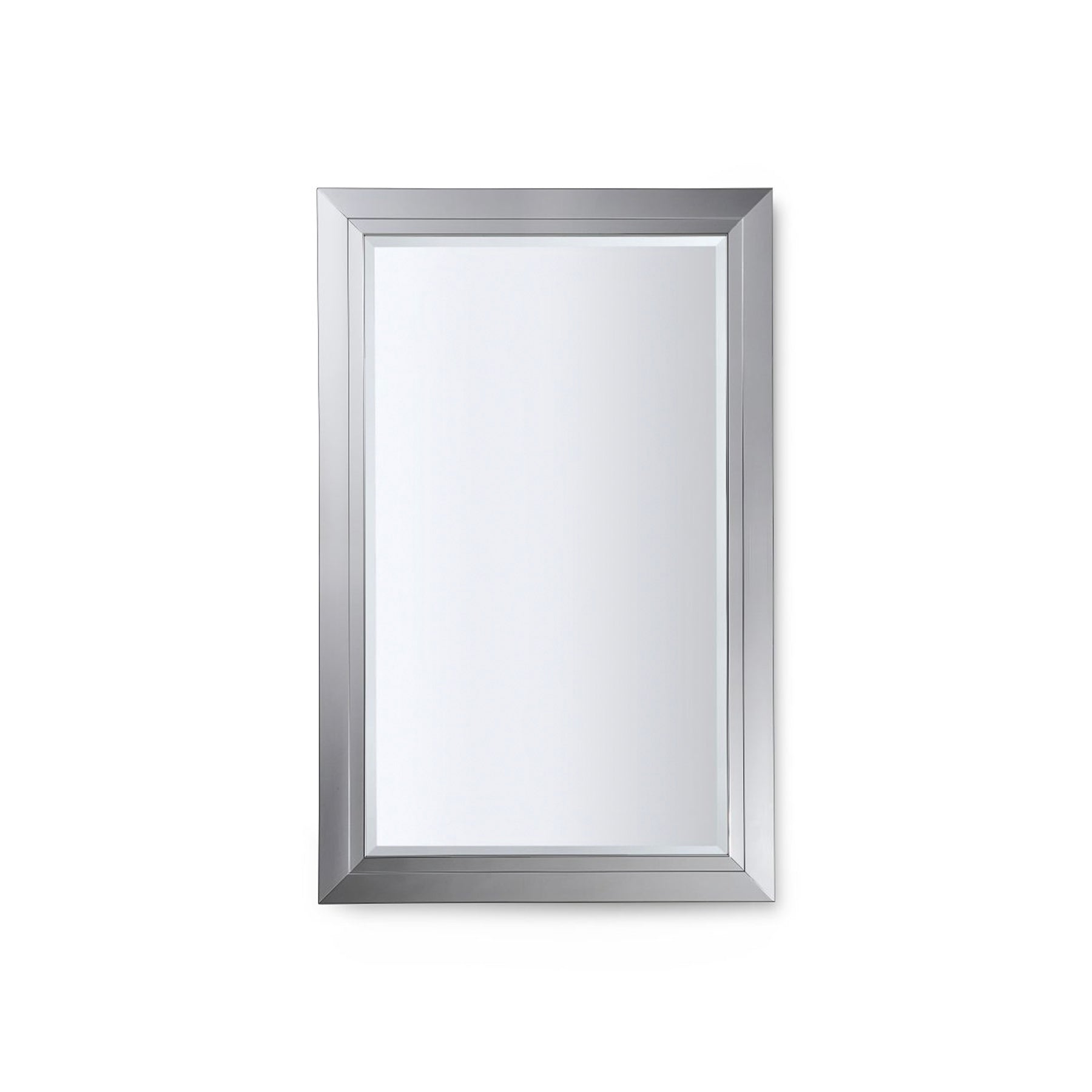 GlassCrafters Deco 23" x 36" Metal Framed Mirror Medicine Cabinet