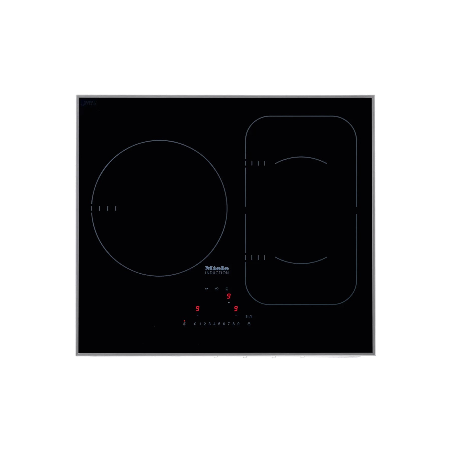 Miele Certified KM6320 24" Black Induction Cooktop