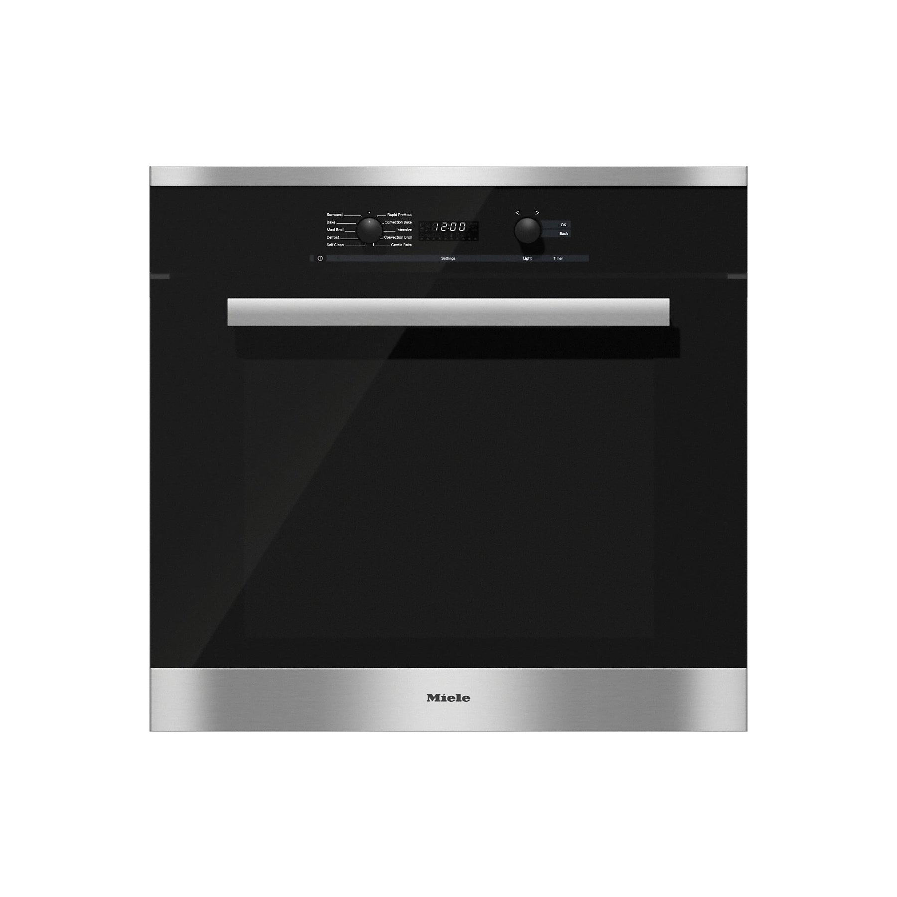 Miele Certified H6281BP 30" Stainless Steel Electric Single Wall Oven