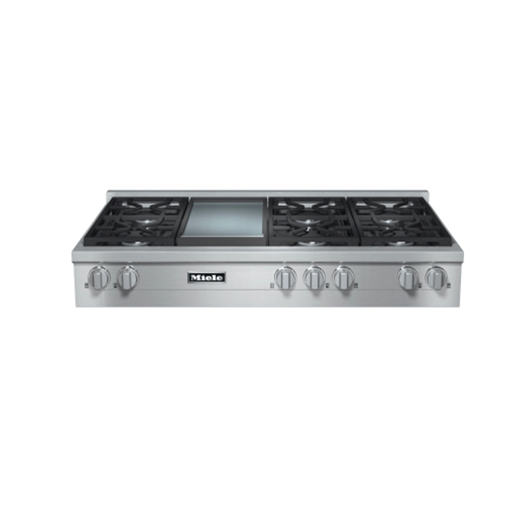Miele Certified KMR 1356-1 48" Stainless Steel Rangetop with Griddle