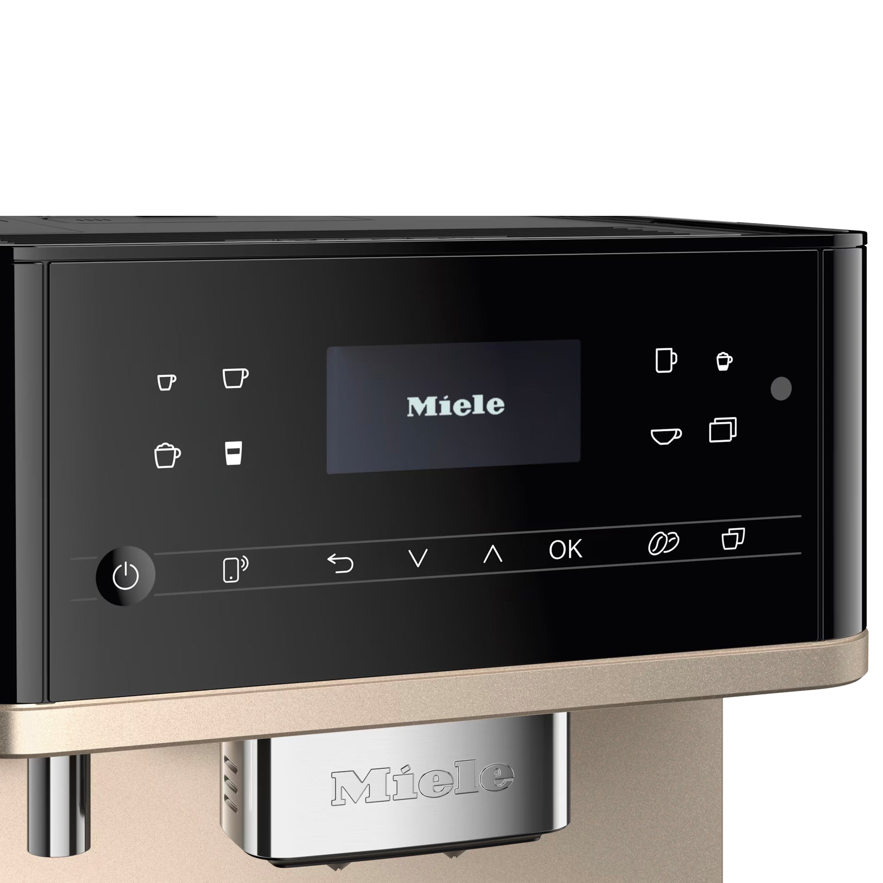 Miele CM 6360 MilkPerfection | Obsidian Black/Steel – Aurora Circ