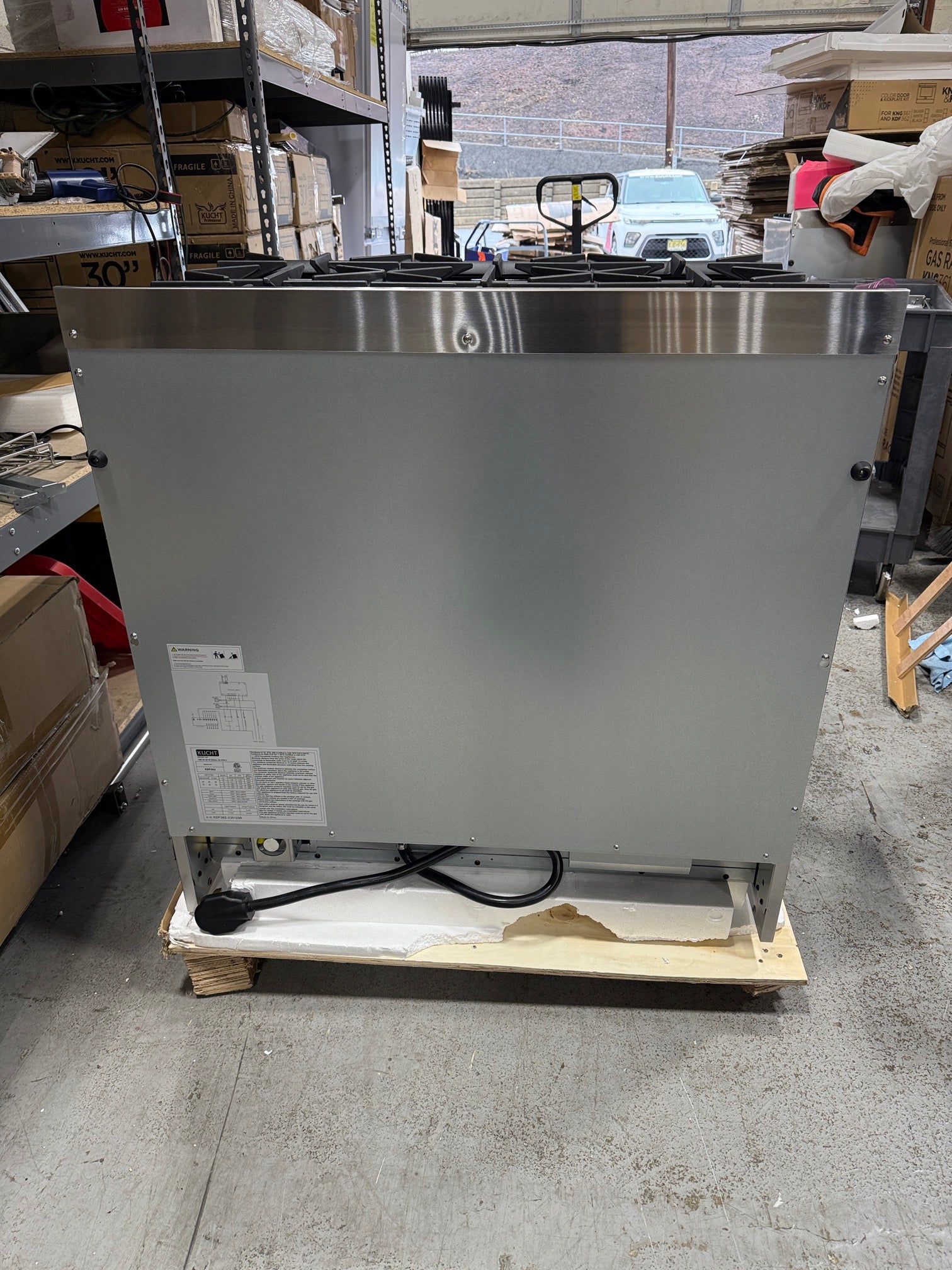 Kucht Professional Pro-Class KDF362 36" Stainless Steel Dual Fuel Range