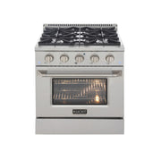 Kucht Professional Pro-Style KDF302 30" Stainless Steel Dual Fuel Range