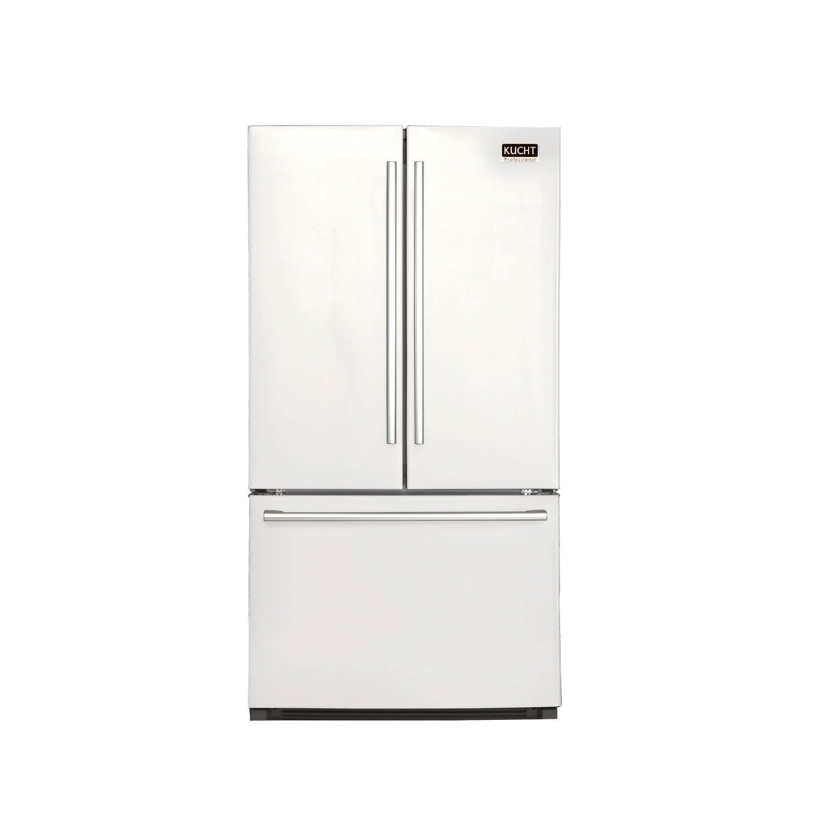 Kucht Professional K748FDS-W 36" White French Door Refrigerator
