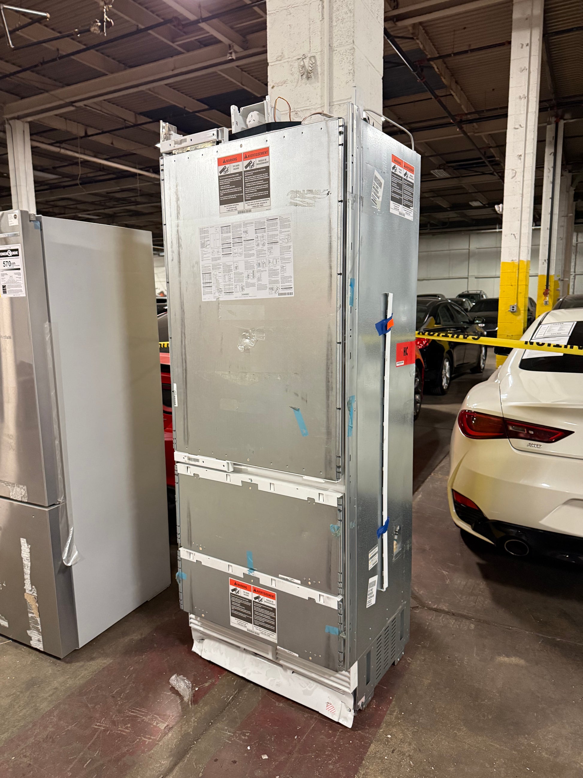 Sub-Zero DET3050CI/L 30" Panel Ready Bottom Freezer Refrigerator