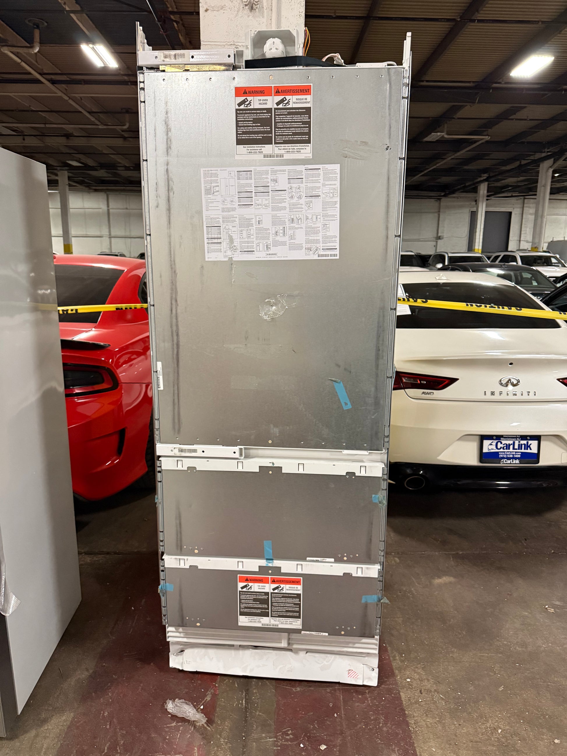 Sub-Zero DET3050CI/L 30" Panel Ready Bottom Freezer Refrigerator