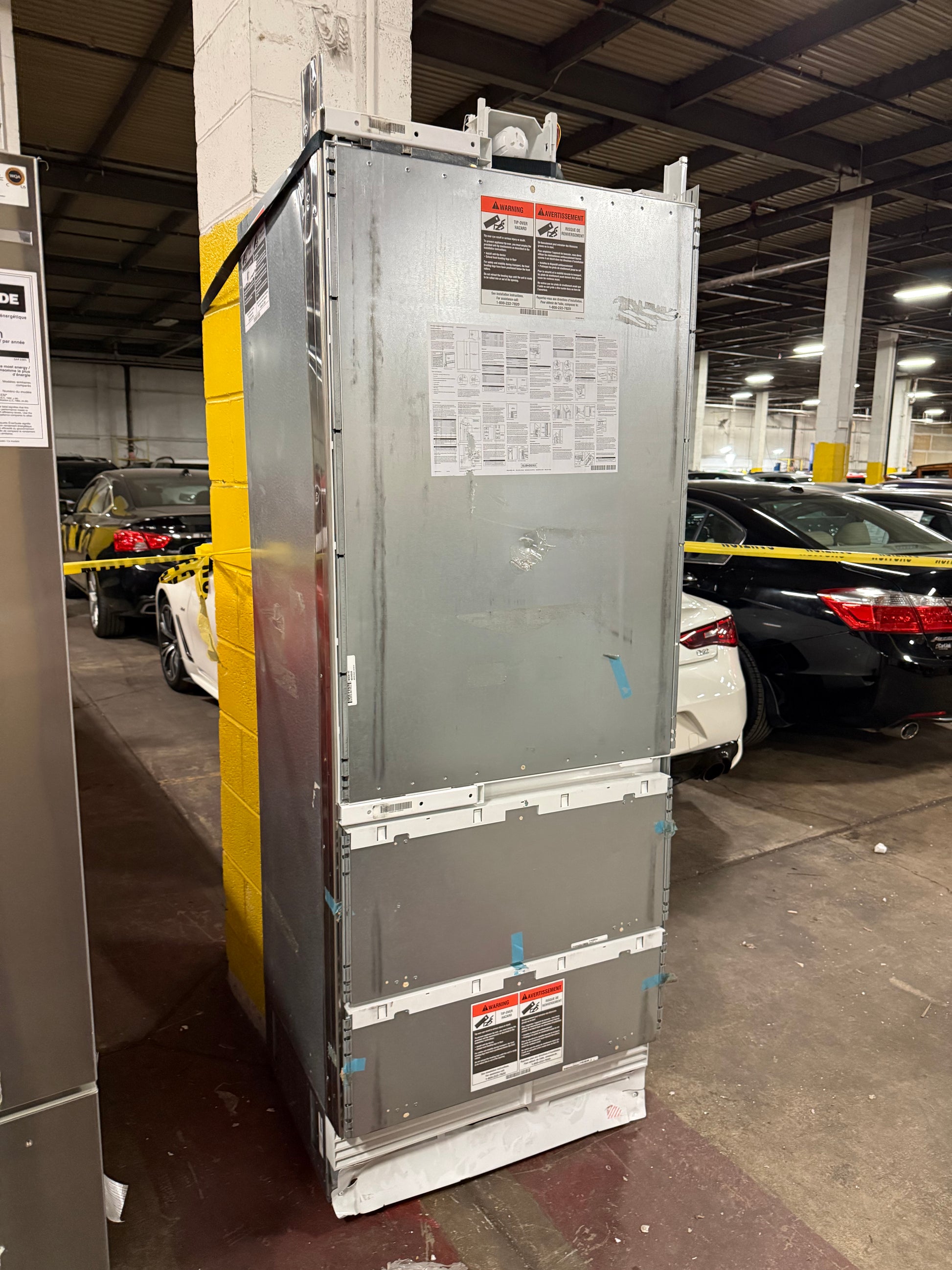 Sub-Zero DET3050CI/L 30" Panel Ready Bottom Freezer Refrigerator