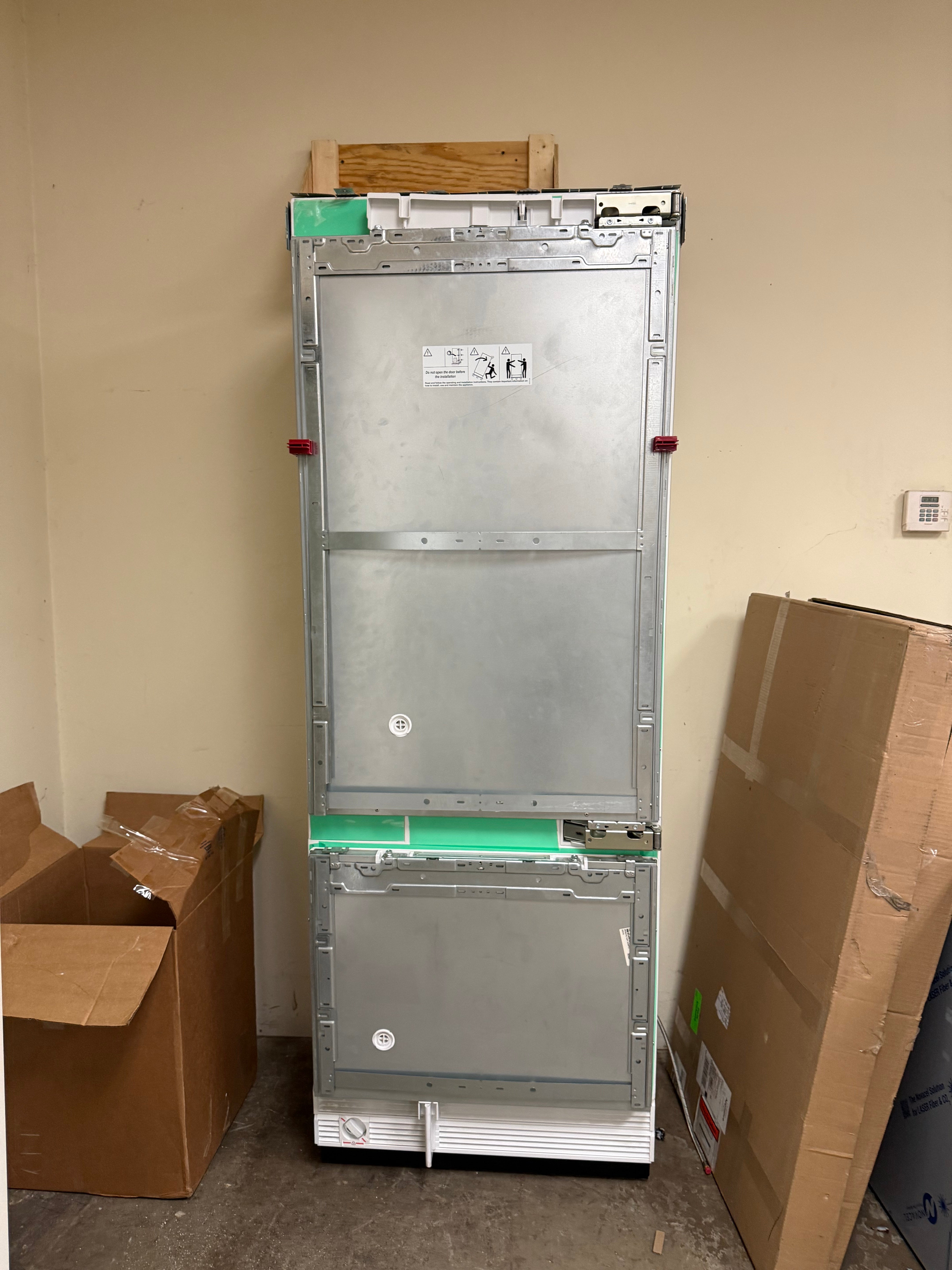 Miele Certified KF 2801 Vi 30" Panel Ready Bottom Freezer Refrigerator