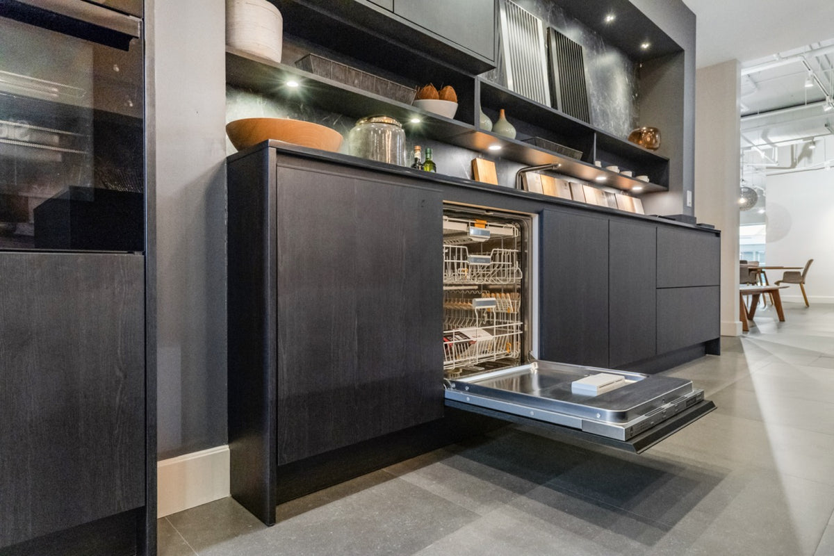 SieMatic Modern Black Kitchen with Island & Miele Appliances | photo 12