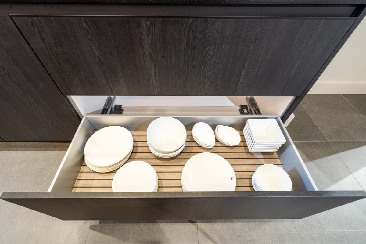 SieMatic Modern Black Kitchen with Island & Miele Appliances | photo 15
