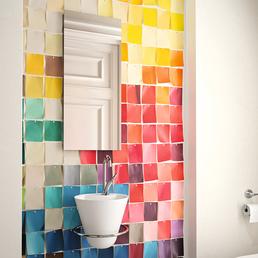 Decotec Cône 12" Lacquered Finish Wall Mount Handwash Basin 