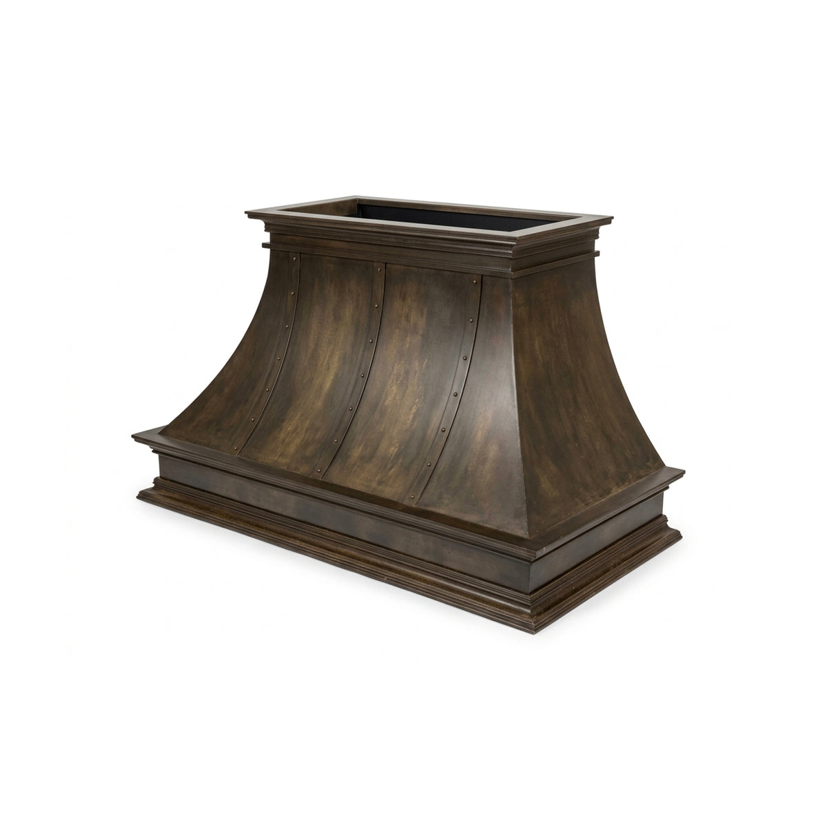 Custom Artisan Metal / Cast Iron Hood Surround