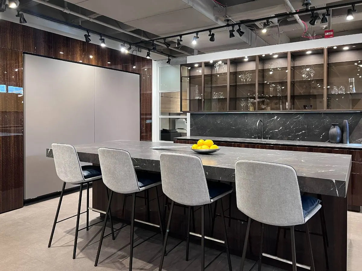 eggersmann Modern Glance Glass Upper Display Cabinets