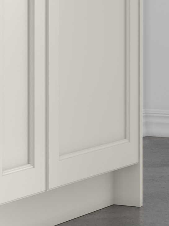 Fabuwood Allure Series Transitional Fusion Dove Complete Kitchen Cabinets