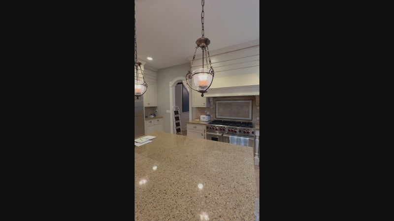 High-end architectural custom kitchen with transitional doors and premium millwork