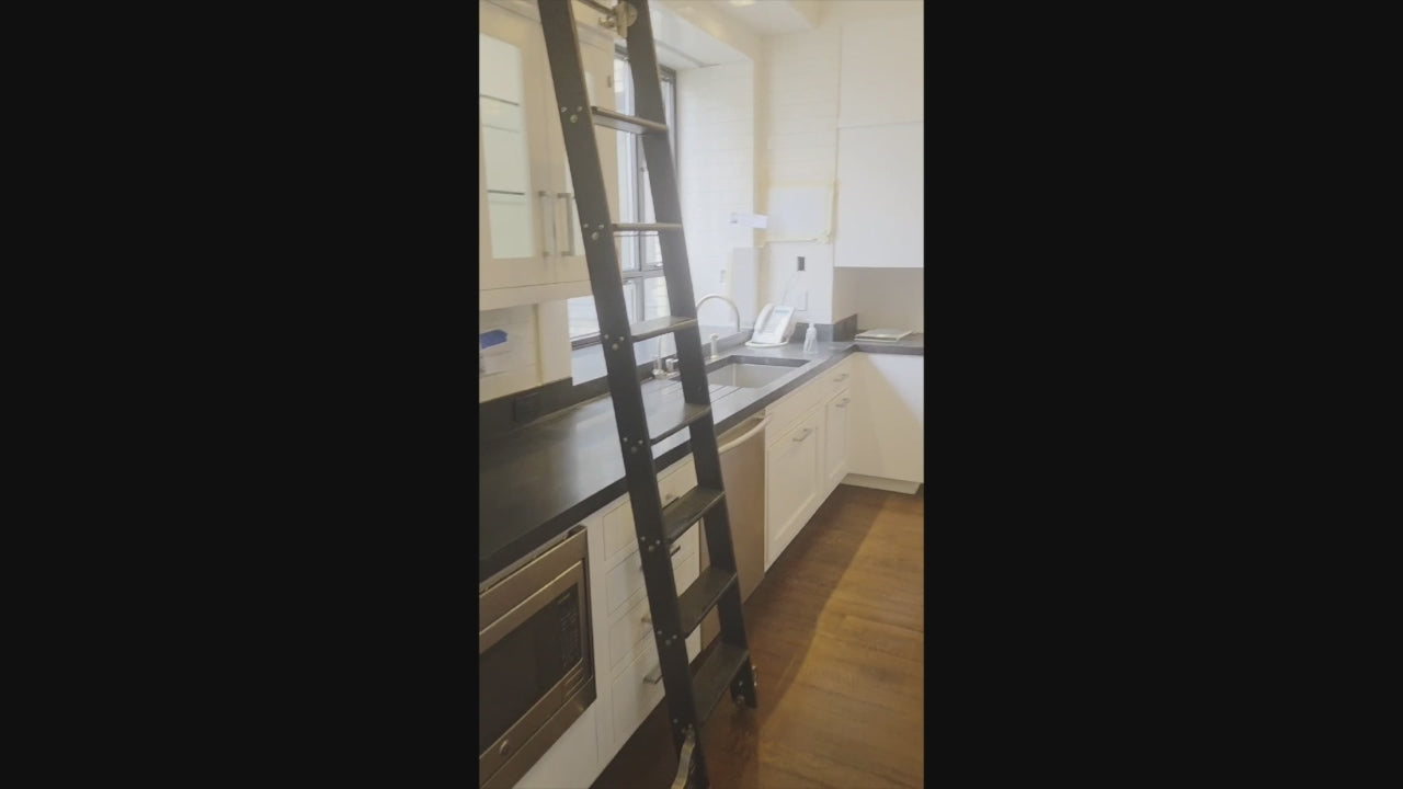 Load video: Premier Custom-Built Transitional White Kitchen with Viking Appliances