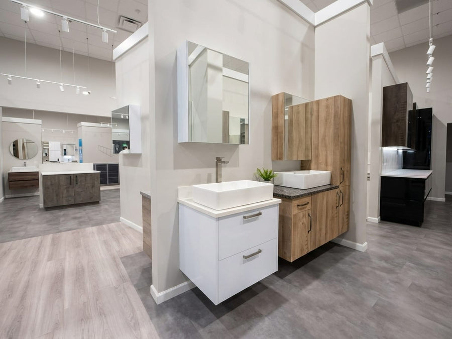 Wren East Hanover bathroom vanity display, photo 6
